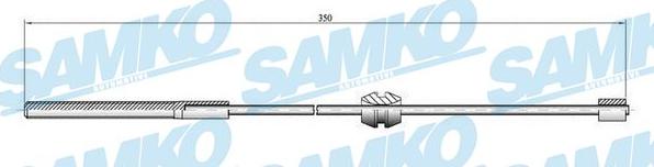 Samko C0558B - Жило, ръчна спирачка vvparts.bg