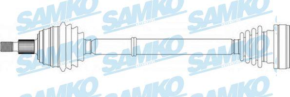 Samko DS51066 - Полуоска vvparts.bg