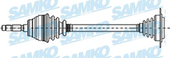 Samko DS51067 - Полуоска vvparts.bg