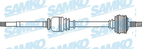 Samko DS52445 - Полуоска vvparts.bg