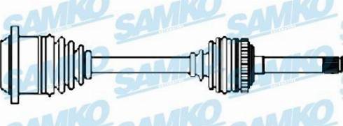 Samko DS52573 - Полуоска vvparts.bg