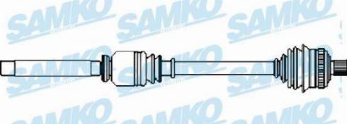 Samko DS52630 - Полуоска vvparts.bg