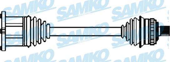 Samko DS52629 - Полуоска vvparts.bg