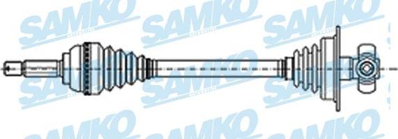 Samko DS52056 - Полуоска vvparts.bg