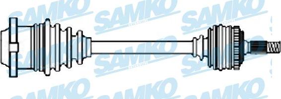 Samko DS52191 - Полуоска vvparts.bg