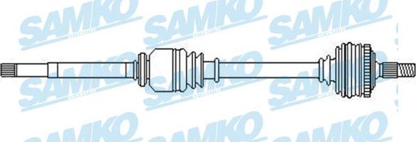 Samko DS52355 - Полуоска vvparts.bg