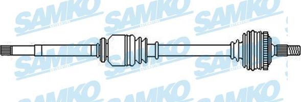 Samko DS52356 - Полуоска vvparts.bg