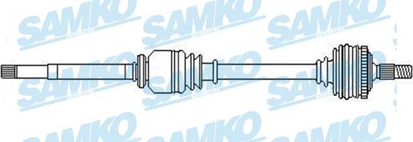 Samko DS52306 - Полуоска vvparts.bg