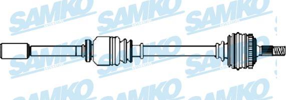 Samko DS52248 - Полуоска vvparts.bg