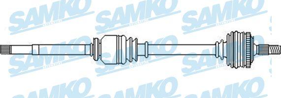 Samko DS52288 - Полуоска vvparts.bg