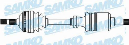 Samko DS52278 - Полуоска vvparts.bg