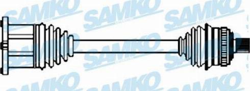 Samko DS52617 - Полуоска vvparts.bg