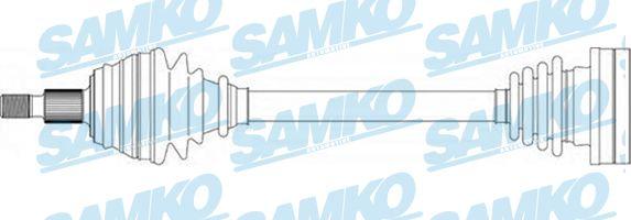 Samko DS14237 - Полуоска vvparts.bg