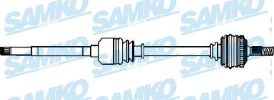 Samko DS52551 - Полуоска vvparts.bg