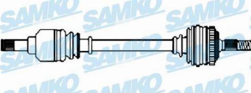 Samko DS52683 - Полуоска vvparts.bg