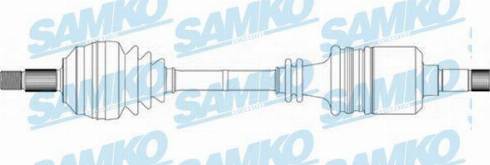 Samko DS16094 - Полуоска vvparts.bg