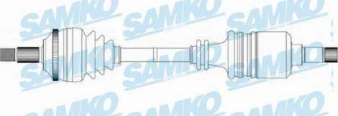 Samko DS16088 - Полуоска vvparts.bg