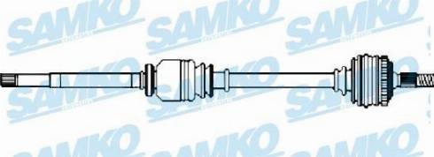 Samko DS52664 - Полуоска vvparts.bg