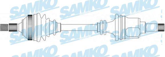 Samko DS16156 - Полуоска vvparts.bg