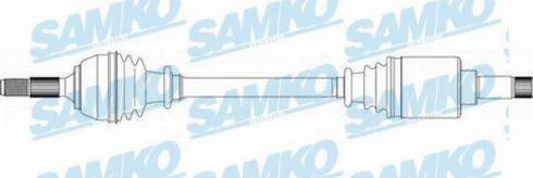 Samko DS16175 - Полуоска vvparts.bg