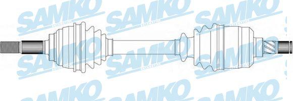 Samko DS36060 - Полуоска vvparts.bg