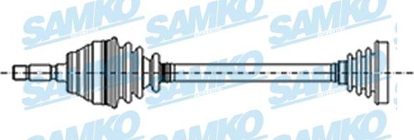 Samko DS30014 - Полуоска vvparts.bg