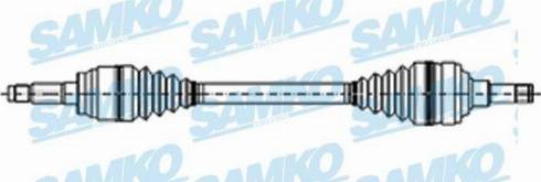 Samko DS30025 - Полуоска vvparts.bg