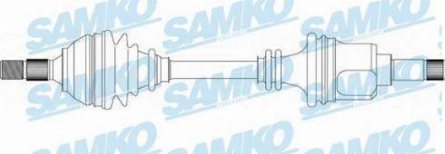 Samko DS38017 - Полуоска vvparts.bg