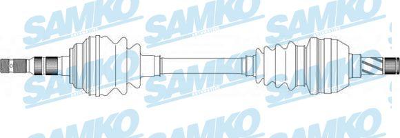 Samko DS37095 - Полуоска vvparts.bg