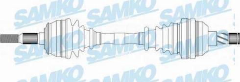 Samko DS37014 - Полуоска vvparts.bg