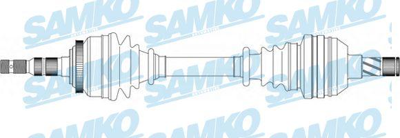 Samko DS37087 - Полуоска vvparts.bg