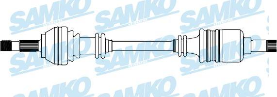 Samko DS20139 - Полуоска vvparts.bg