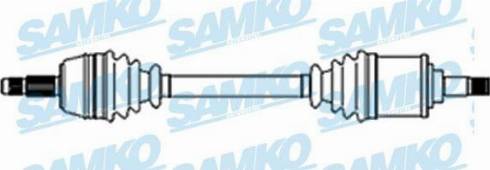 Samko DS21045 - Полуоска vvparts.bg