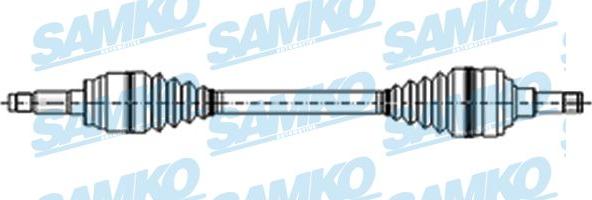 Samko DS21071 - Полуоска vvparts.bg