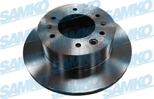 Samko H2060P - Спирачен диск vvparts.bg