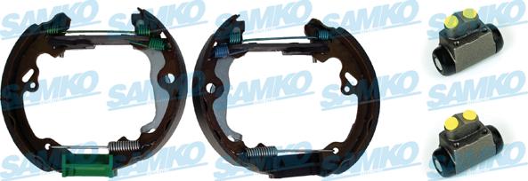 Samko KEG449 - Комплект спирачна челюст vvparts.bg