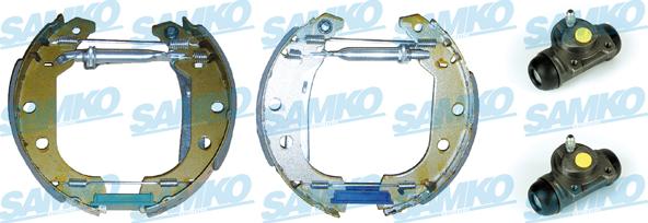 Samko KEG459 - Комплект спирачна челюст vvparts.bg