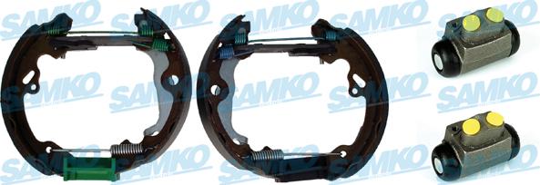 Samko KEG469 - Комплект спирачна челюст vvparts.bg