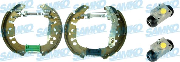 Samko KEG625 - Комплект спирачна челюст vvparts.bg