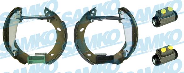 Samko KEG357 - Комплект спирачна челюст vvparts.bg
