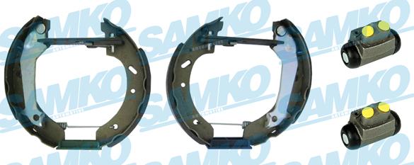 Samko KEG387 - Комплект спирачна челюст vvparts.bg