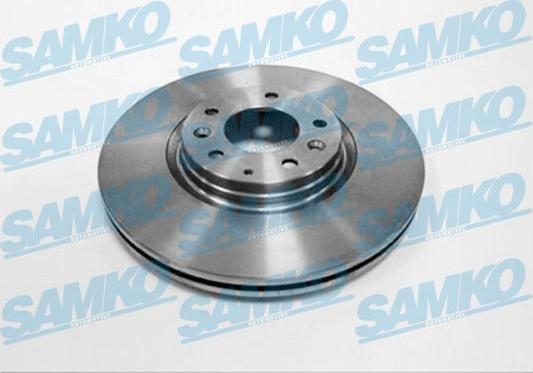 Samko M5016V - Спирачен диск vvparts.bg