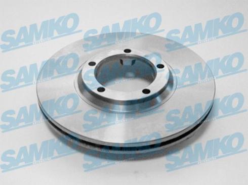 Samko M1601V - Спирачен диск vvparts.bg