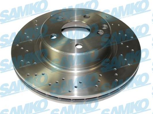 Samko M2734V - Спирачен диск vvparts.bg