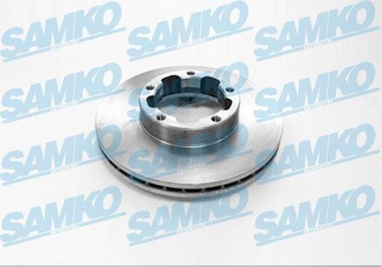 Samko N2803V - Спирачен диск vvparts.bg
