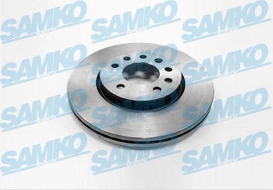 Samko O1261V - Спирачен диск vvparts.bg