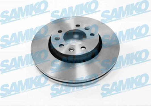Samko P1007V - Спирачен диск vvparts.bg