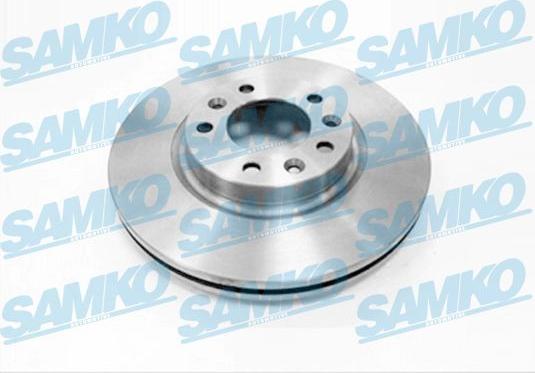 Samko P1251V - Спирачен диск vvparts.bg