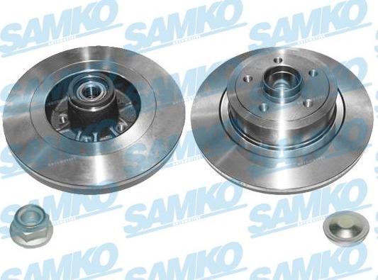 Samko R1048PCA - Спирачен диск vvparts.bg