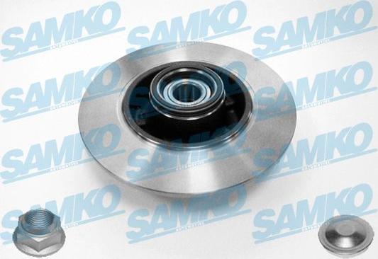 Samko R1055PCA - Спирачен диск vvparts.bg